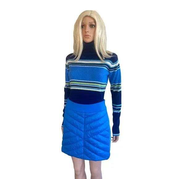 NWT Krimson Klover Carving Insulated Skirt Women's Medium MSRP$149 Blue - Picture 4 of 17